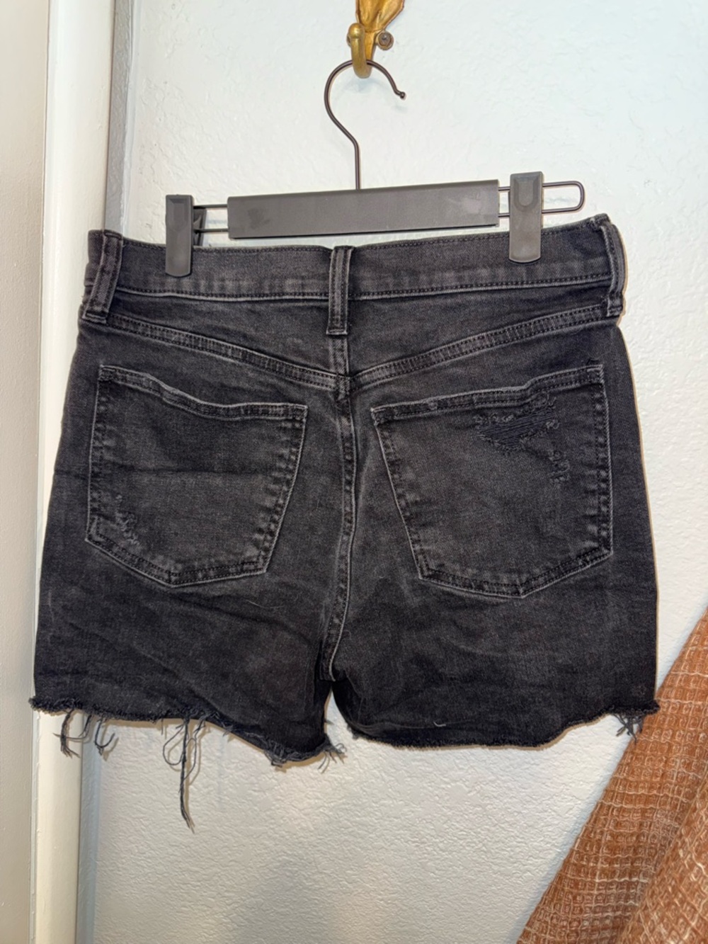 GAP Black Denim Jean Shorts